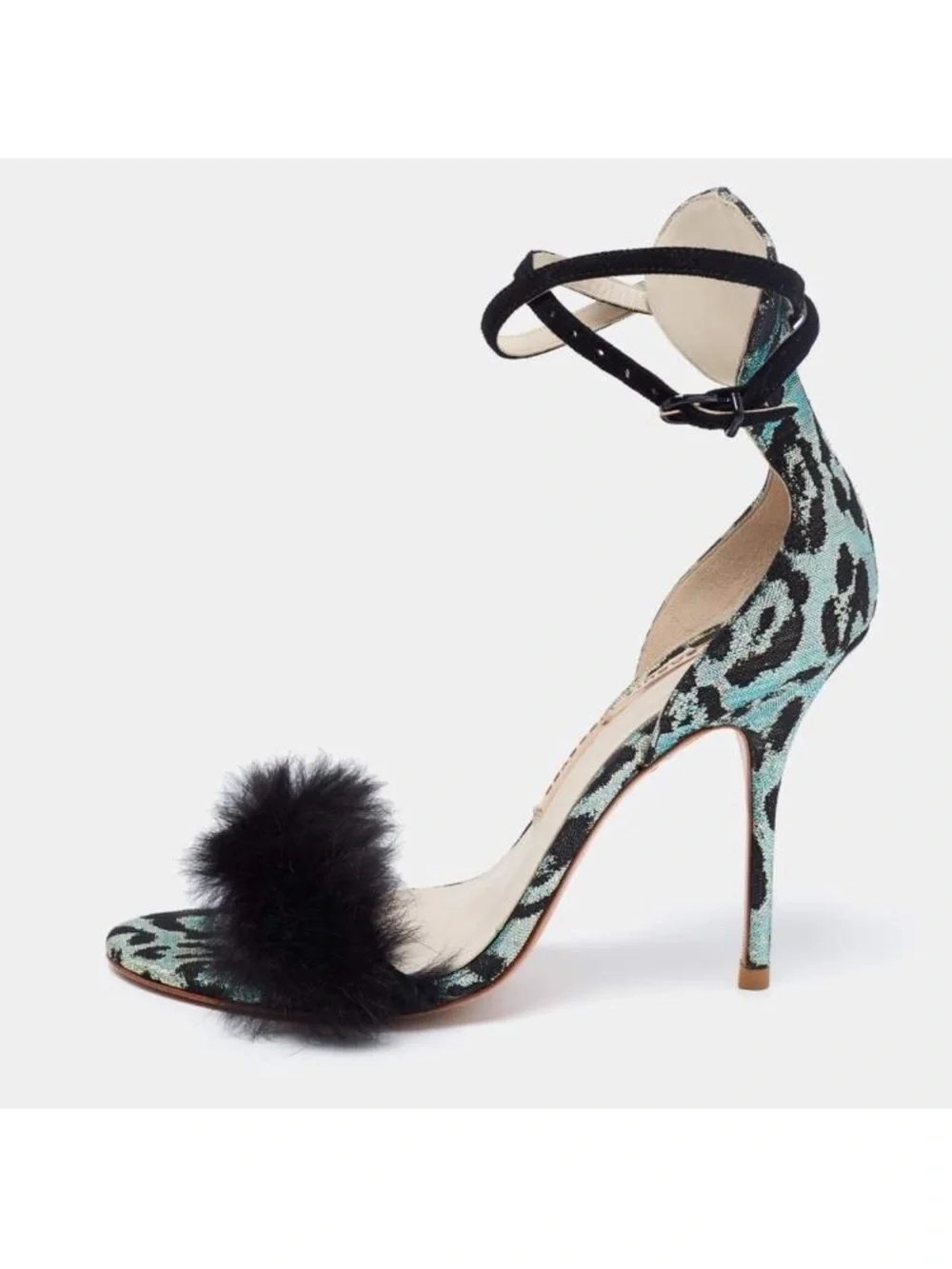Sophia Webster Chiara Feather Sandals – EU 38 / US 8